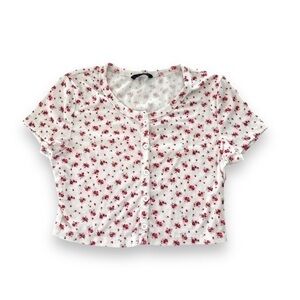 Floral Crop Top M